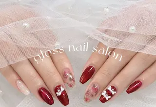 ネイル ゆり🌷 gloss nailのネイルデザイン