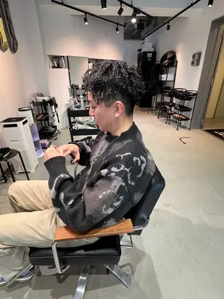 ショート パーマ Mizuki Yajimaのヘアスタイル