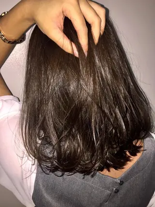ショート ミディアム セミロング カラー 若杉 諒のヘアスタイル
