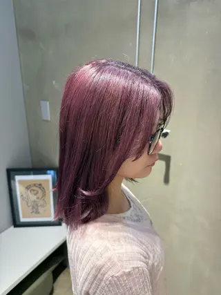 カラー Moana 🫐 shionのヘアスタイル
