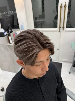 カラー メンズ 【バレイヤージュ】 🔥メンズRYUTAのヘアスタイル
