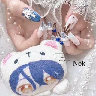 ネイル 池袋痛ネイル Nok. 渡辺のネイルデザイン