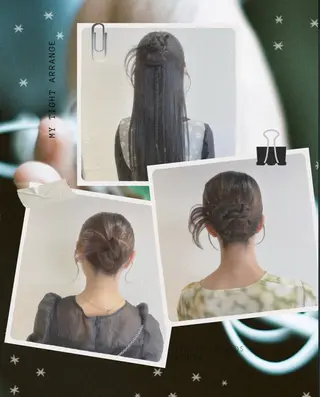 ヘアアレンジ suzuna/暖色 カラー💞/スパのヘアスタイル