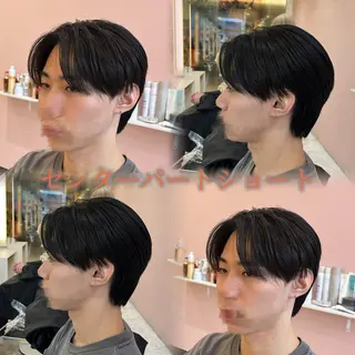 ショート メンズ 🫧透明感艶カラー/ 縮毛矯正/愛莉🫧のヘアスタイル
