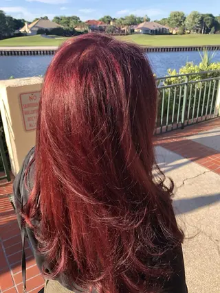ロング 安原 幸生のヘアスタイル