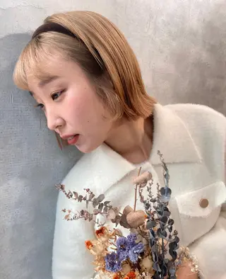 ショート RIRI💛 ママ美容師👶🏻のヘアスタイル
