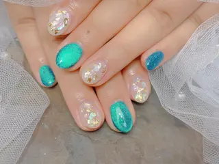 ネイル マジック ミラーのネイルデザイン