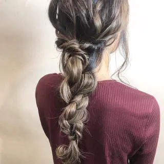 ヘアアレンジ 佐々岡 亮介のヘアスタイル