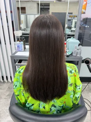 ロング 🍒暖色カラー🔥 栗俣嵐のヘアスタイル