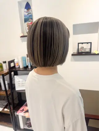 ショート カラー 坂井田 浩樹のヘアスタイル