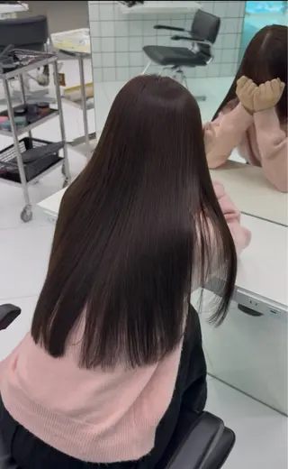 セミロング カラー 渋谷ブリーチカラー/ デザインカラー/優希のヘアスタイル