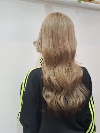 ロング カラー ヘアアレンジ HIME. **ヒメドットのヘアスタイル