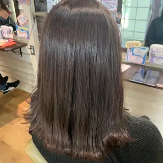 セミロング カラー ＴＪ天気予報 天白店のヘアスタイル