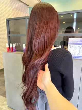 ロング カラー 古田 穂香/似合わせカラーのヘアスタイル