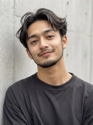 メンズ カラー 倉谷 恭平のヘアスタイル