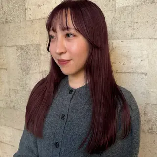 ロング カラー 🍒中川葵久美🍒 レイヤー/メンズのヘアスタイル