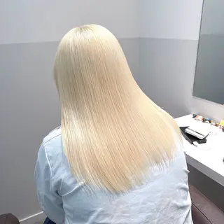 セミロング カラー ヘアアレンジ メンズ ブリーチ博士 MASATOのヘアスタイル