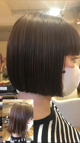 ショート 松川 紀代のヘアスタイル
