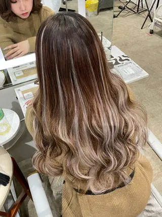 ロング アンククロス🖤 わかなのヘアスタイル