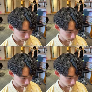 パーマ メンズ メンズパーマ特化 望月謙二郎のヘアスタイル