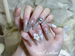 ネイル E.N🦋 長さ出し/持ち込みのネイルデザイン