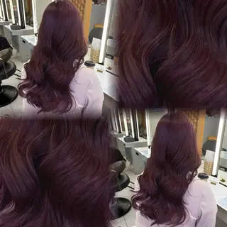 ロング カラー 🎀透明感カラー🎀 稲垣至恩🎀のヘアスタイル