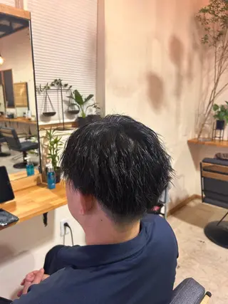 パーマ 藤井 美陽のヘアスタイル