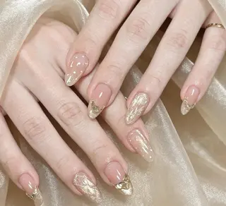 ネイル By moonネイル 🌷ワンホン/韓国風のネイルデザイン