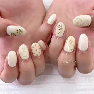 ネイル モチの良さ◉ フィルインネイル♡のネイルデザイン