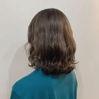 ミディアム カラー パーマ ヘアアレンジ メンズ キッズ ネイル マツエク・マツパ sumina すみなのヘアスタイル