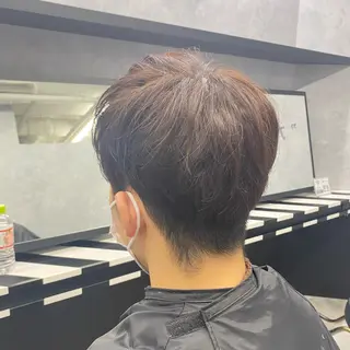 カラー ヘアアレンジ メンズ Cielro/ダブル カラー/西田咲希のヘアスタイル