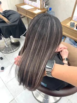 ミディアム 縮毛矯正専門💎/ 髪質改善ストレートのヘアスタイル