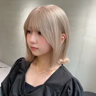 カラー ユナ hearts.店長のヘアスタイル