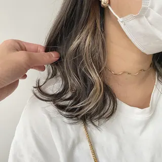 ミディアム カラー 吉田 航のヘアスタイル