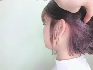 ショート カラー 💜髪質改善美髪💜 星野清光のヘアスタイル