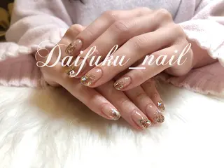 セミロング Daifuku nailsのネイルデザイン