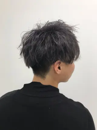 ショート カラー メンズ ere hair salonのヘアスタイル