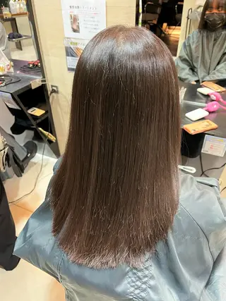 ロング 🪽髪質改善縮毛矯正 🤍MIU🤍のヘアスタイル