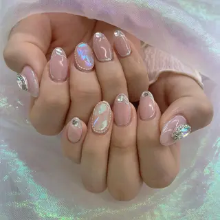 ネイル 🦋ネイルサロン ブラン🌈ゆりのネイルデザイン