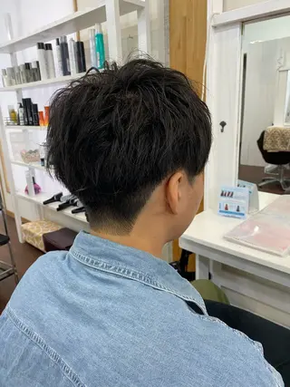ショート メンズ 藤井 拓也のヘアスタイル