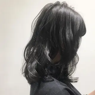 ミディアム カラー 🤍顔まわりカット/ ボブ/SHIMADAのヘアスタイル