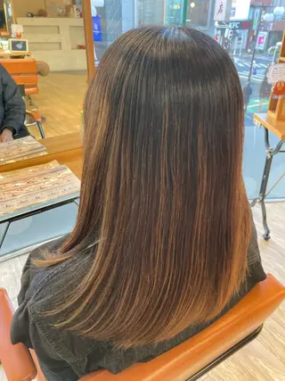 ロング waRin syamp&headのヘアスタイル