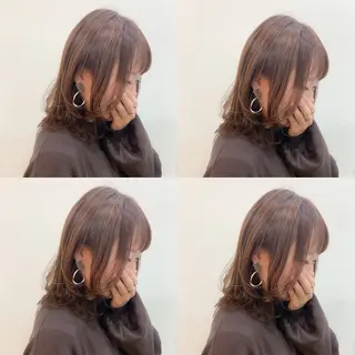 ミディアム カラー ヘアアレンジ メンズスタイル ly本厚木のヘアスタイル