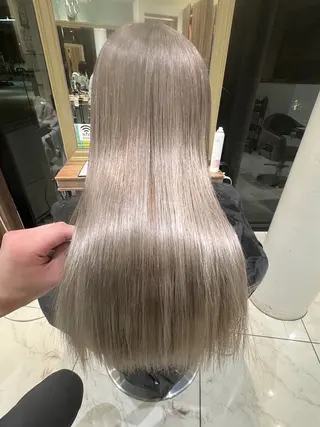 ロング カラー 💎縮毛矯正💎 髪質改善・店長 伊藤のヘアスタイル