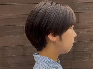 ショート 縮毛矯正特化/ 小顔カット/森彪真のヘアスタイル