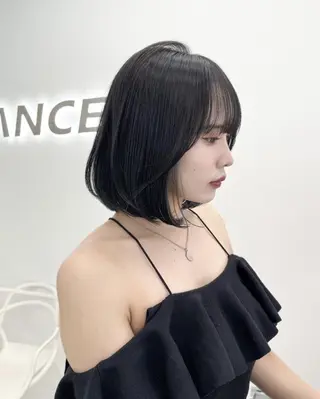 カラー オリーブ🫒 layer🤍天神店のヘアスタイル