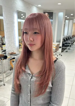 ロング カラー 🫧透明感カラー/ 黒木彩未🫧のヘアスタイル