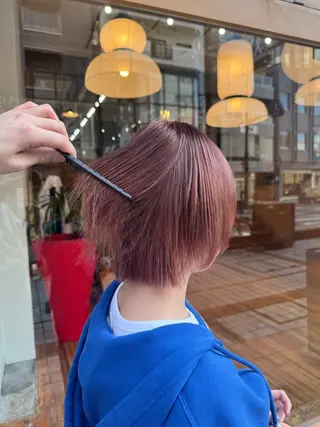 カラー 小林 優斗のヘアスタイル