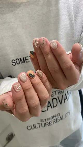 ショート メンズ ネイル tetty nailsalonのネイルデザイン
