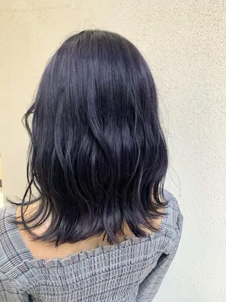 ミディアム カラー AMI🎀韓国ヘア 透明感カラーのヘアスタイル
